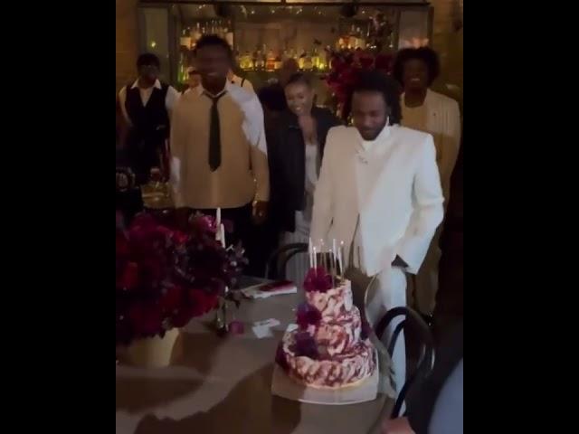 Kendrick Lamar Celebrates His 35th Birthday With Baby Keem & Family!