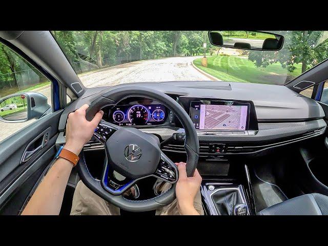 2024 Volkswagen Golf R 6MT - POV Test Drive (Binaural Audio)