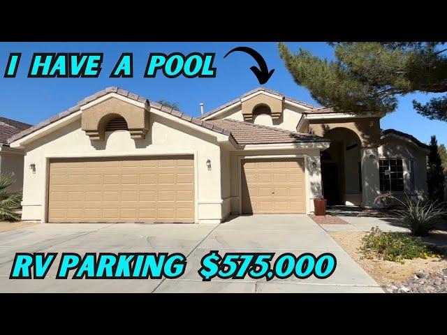 House for Sale las Vegas, Homes for Sale Las Vegas Pool and RV Parking