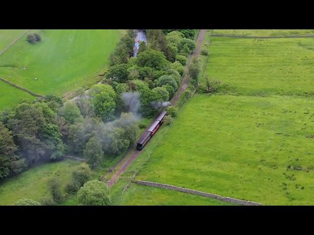 Alston South Tynedale Railway Train