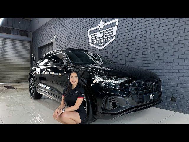 Black Audi Q8 Detailed And Protected