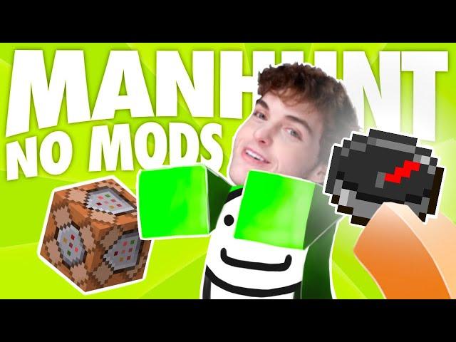 Dream's Minecraft Manhunt Command Block Tutorial! | No Mods/Plugins/Datapacks