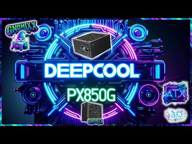 Deepcool PX850G 850 Watt ATX 3.0 Netzteil Black ausgepackt & angesehen