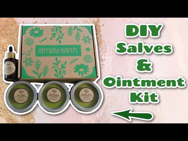 DIY Salves & Ointments Simply Earth Essential Oil Kit!