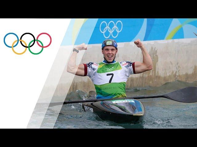 Joseph Clarke wins Gold in the Men's Kayak Canoe Slalom