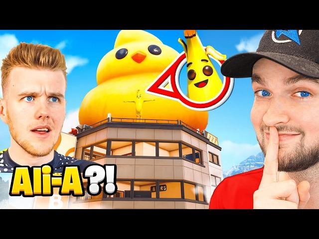 I Went UNDERCOVER in Lachlan's Fortnite Chapter 6 Hide & Seek!