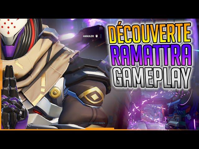 J'AI JOUÉ RAMATTRA LE NOUVEAU HÉROS TANK SUR OVERWATCH 2 ! | Découverte | Overwatch FR