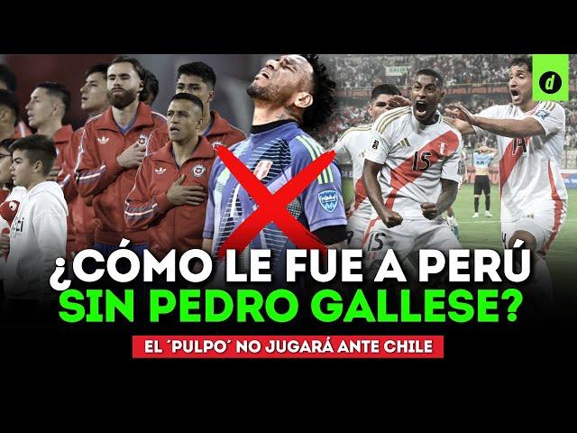 Estos resultados obtuvo PERÚ cuando jugó sin PEDRO GALLESE | Depor