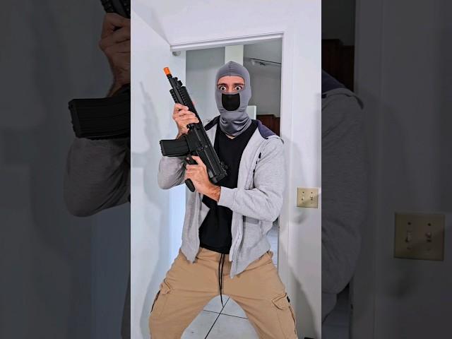 Robber understood the assignment