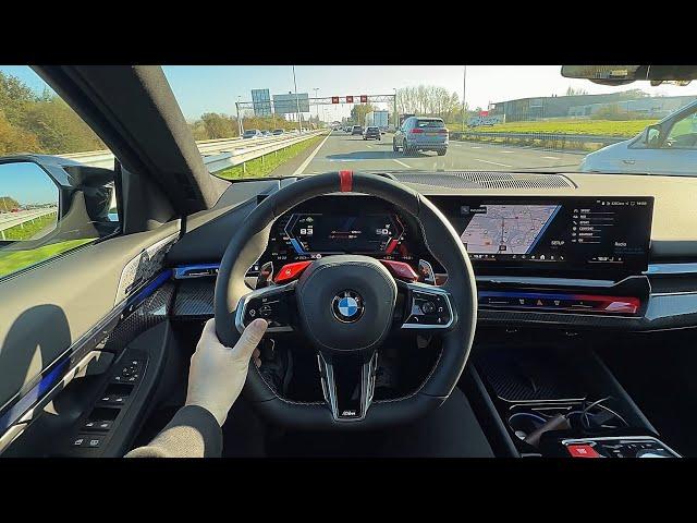 THE NEW BMW M5 G90 M 2025 TEST DRIVE