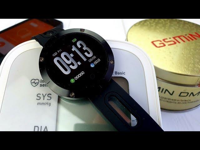 GSMIN DM58 (2019) – часы, которые могут измерять давление!