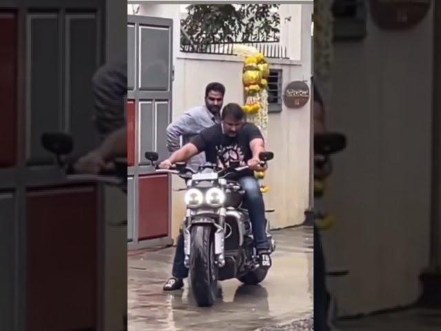 Darshan Boss On His Bike  | DBoss | Challenging Star Darshan