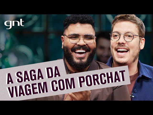 Paulo Vieira conta perrengue para acompanhar Porchat em viagem | Que História é essa, Porchat?