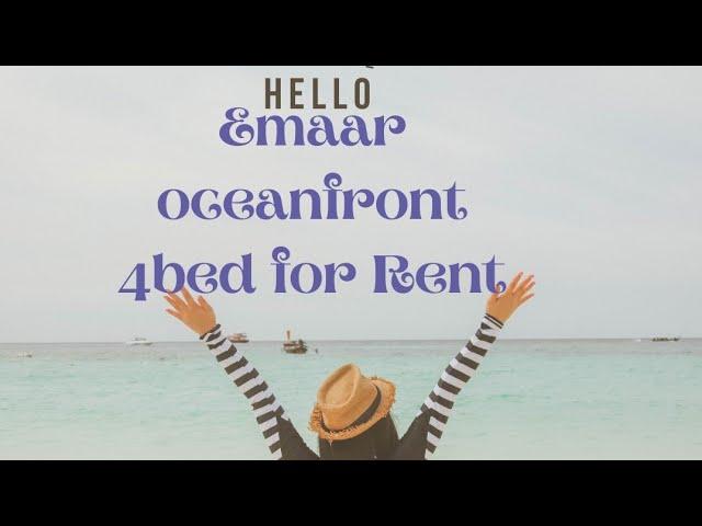 #emaarpakistan Reef tower 4bedrooms apartment for Rent @Beachfrontpk