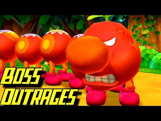 Evolution of Boss Outrages in Mario Party Games