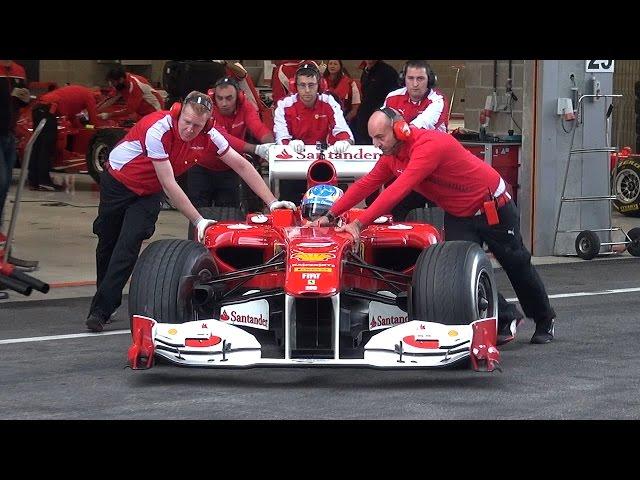 BEST OF FERRARI FORMULA 1 - V8, V10 and V12!