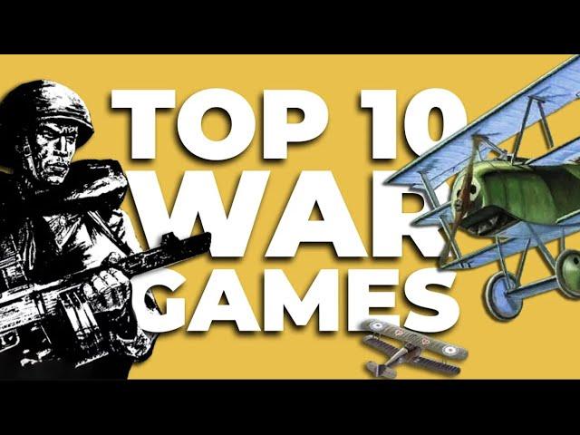 10 All Time Greatest War Games | @LegendaryTactics​