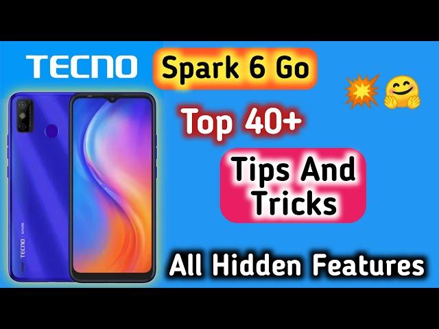 Tecno Spark 6 Go Tips and Tricks | Top 40+ Tips and Tricks | Tecno spark 6 go Tips & Tricks | 