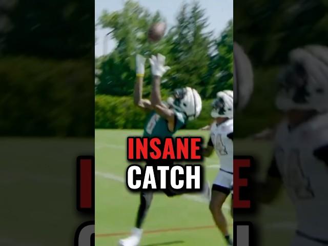 DeVonta Smith Just MOSSED Kelee Ringo At Eagles Training Camp!  (*FOOTAGE*) #eagles #nfl #shorts