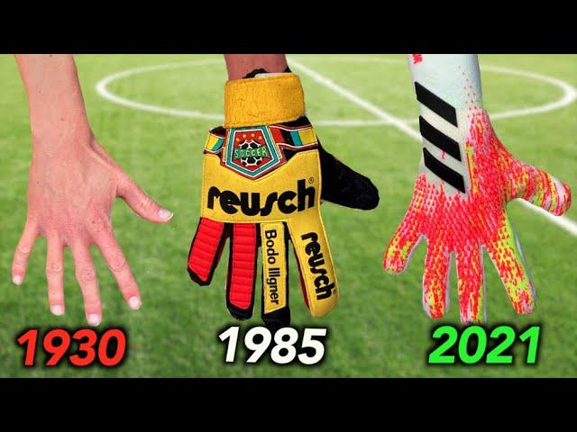 Testing Goalkeeper Gloves from 1930 to 2021 - how much have they changed?