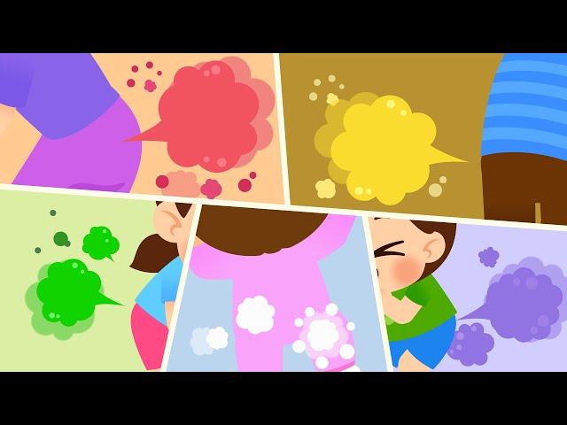 Fart Family| Sing Along | Kid's Songs | Fart Song | Lotty Friends