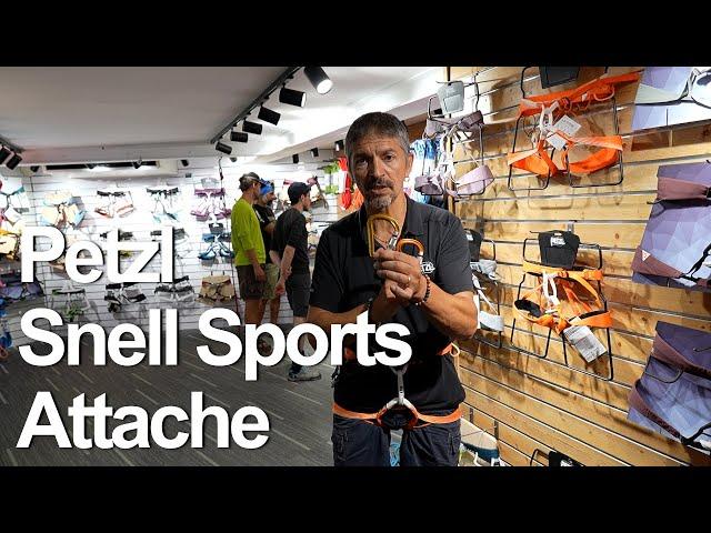 Attache Petzl Snell Sports Chamonix Mousqueton à vis ultra léger forme de poire escalade alpinisme