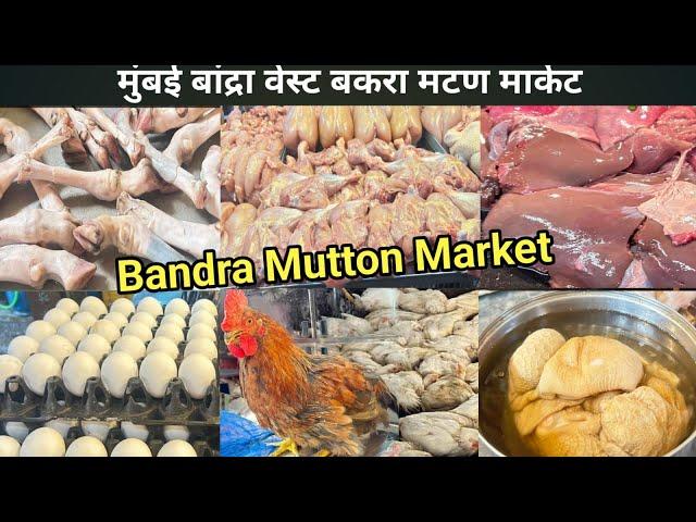 Mumbai Bandra Bakra Mutton Market | Wholesale Bakra Mutton Market | Bandra Bakra Mandi 2024