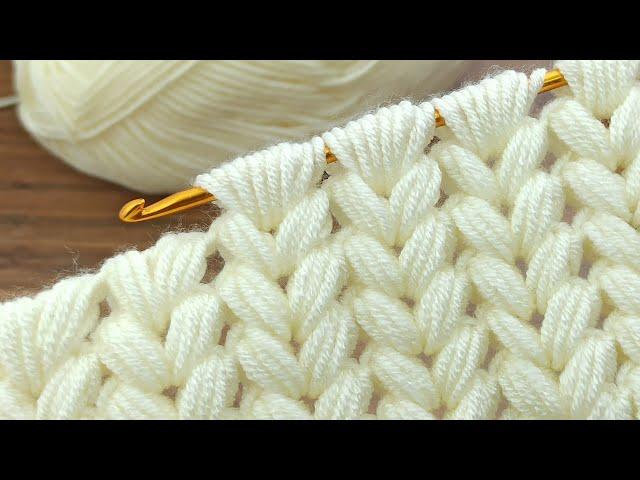 Amazing * Super Easy Tunisian Crochet Baby Blanket For Beginners online Tutorial * #Tunisian