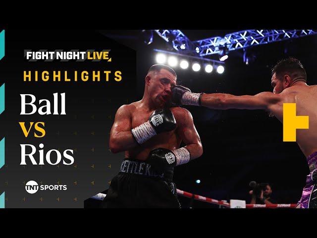 HOMECOMING COMPLETE  | Nick Ball vs. Ronny Rios | Fight Night Highlights #BallRios