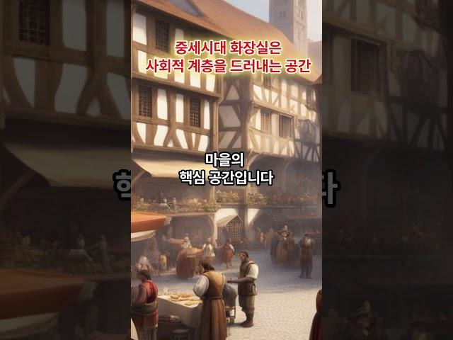 화장실의 의미 변화 2탄 중세시대!!