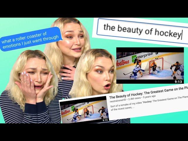 New Zealand Girl Reacts to "The Beauty of Hockey" | ROLLERCOASTER OF EMOTIONS