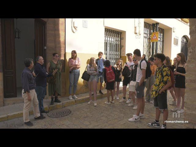 Alumnos holandeses están realizando un intercambio en Marchena con el IES López de Arenas