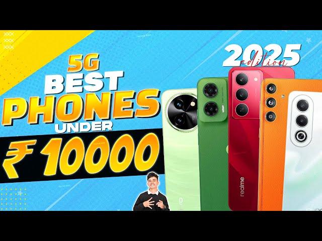 Top 5 Best 5G Phone Under 10000 in 2025 | Best 5G Phone Under 10000 in INDIA