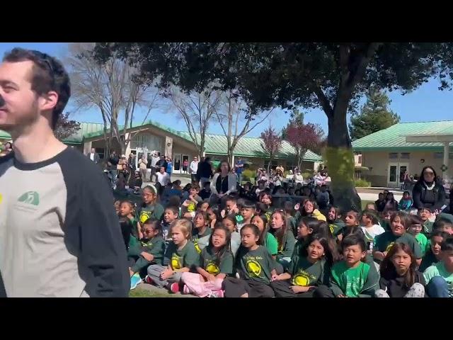 Ribbon cutting and Canyon Oaks Elementary