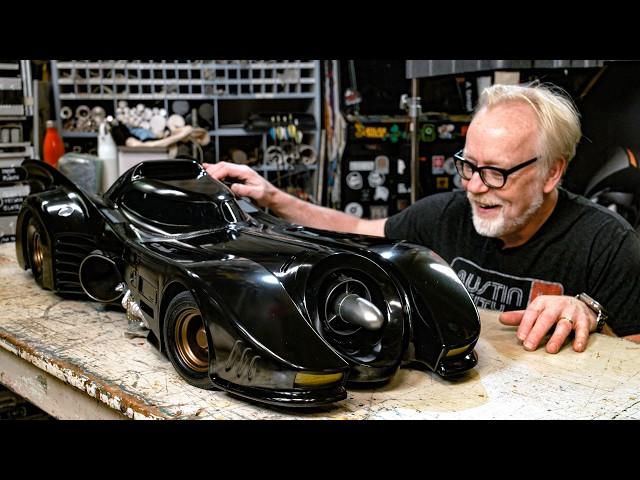 Adam Savage Unboxes the Batmobile From Batman (1989)!