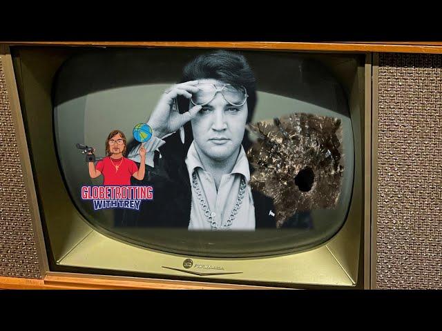 A Close Look at Elvis's Classic RCA Bedroom Television! Did it Survive the King?