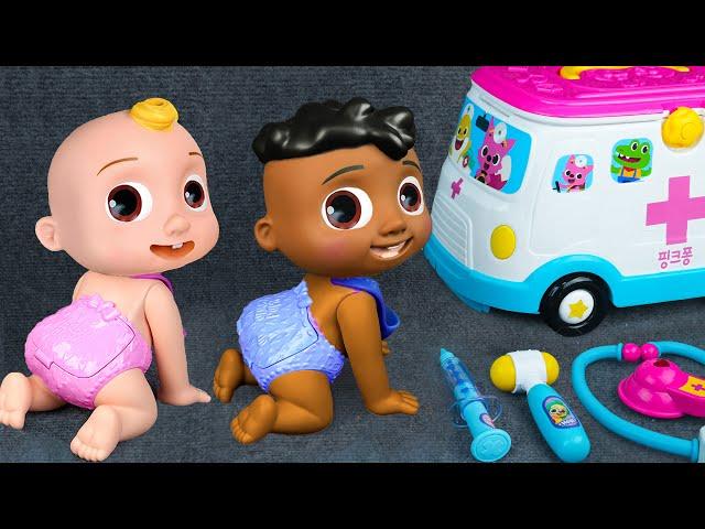 18 Minutes Satisfying with Unboxing Doctor Set, COCOMELON First Aid Toys | Fun Review Toys