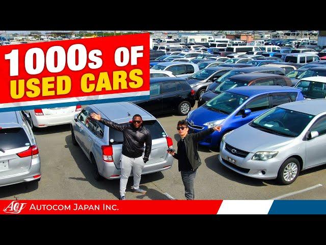 Japanese Used Car Yards | How BIG is Autocom Japan?