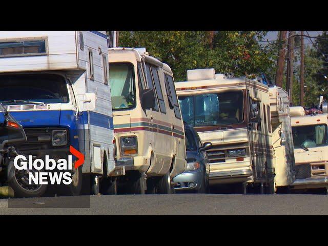 "This is my home": RV owners fight City of Calgary over long-term parking