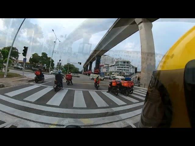 Riding SANTUY | DJ NOT YOU Full Bass | Motovlog DJ BAS BOSSTED