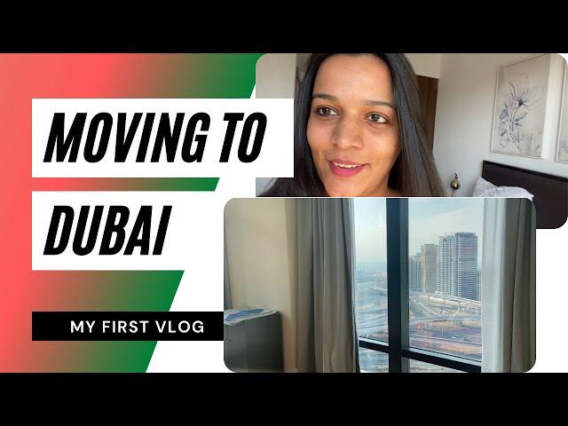 My First Vlog| Staying in Dubai AirBNB| Moving to a New Apartment