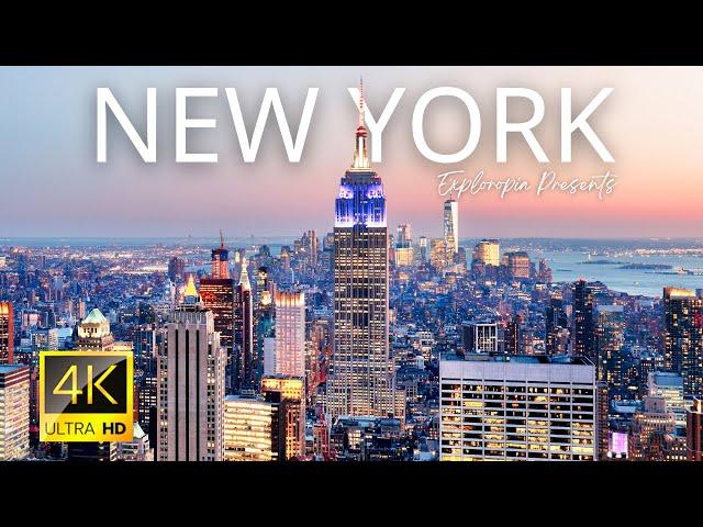 New York City [NYC], USA  by Drone (4K UHD)