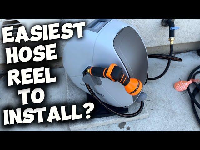 Giraffe Tools GROUND MOUNTED Retractable Hose Reel ||  The Easiest Hose Reel To Install