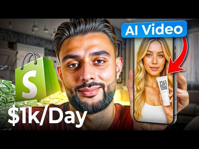 How I Create $1K/Day Dropshipping Ads SUPER EASY Using AI