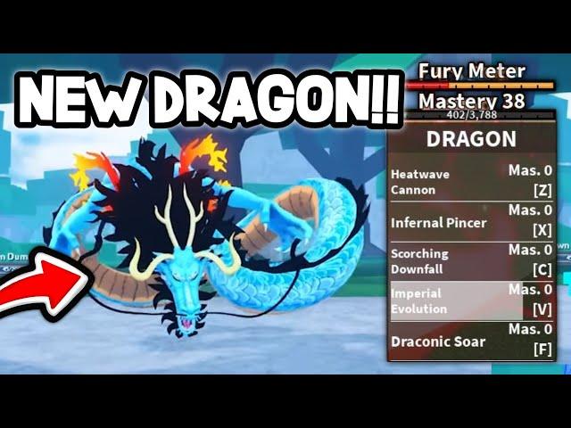 EYOO.. The New Dragon Model Is INSANE!! (Blox Fruits)