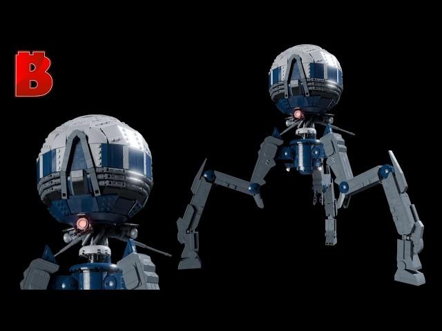 MASSIVE Octuptarra Tri-Droid LEGO Build! | Minifigure Scale Design