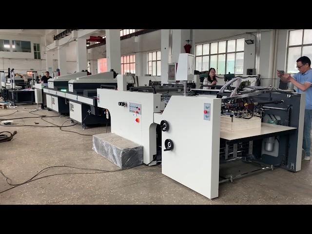 Newest high speed automatic cylinder screen printing machine for spot UV printing