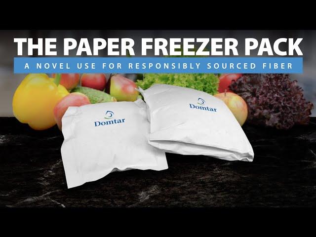 Domtar’s Paper Freezer Pack Technology: A Novel Use for Responsibly Sourced Fiber