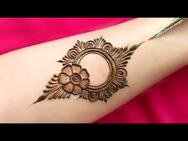 New stylish easy mehndi design | Arabic mehndi design | Front hand mehndi design | Mehandi | mehndi