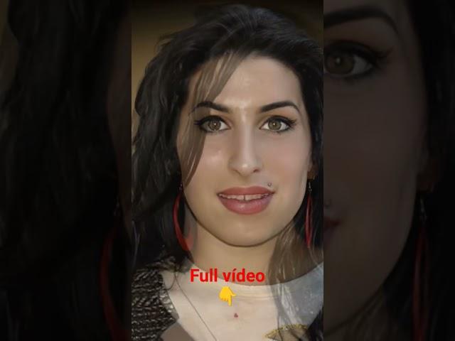 Amy Winehouse - Face Morph Transformation (1983-2010) #amywinehouse  #transformation